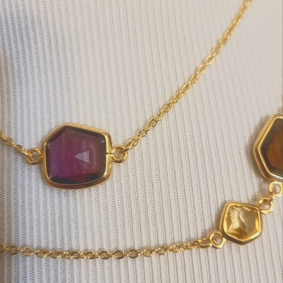 Stella & Dot Pippa Purple Necklace - Picture 5 of 7